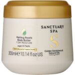 Sanctuary Spa Golden Sandalwood Natural Oils Melting Pearls Body Butter 300ml - Image 6