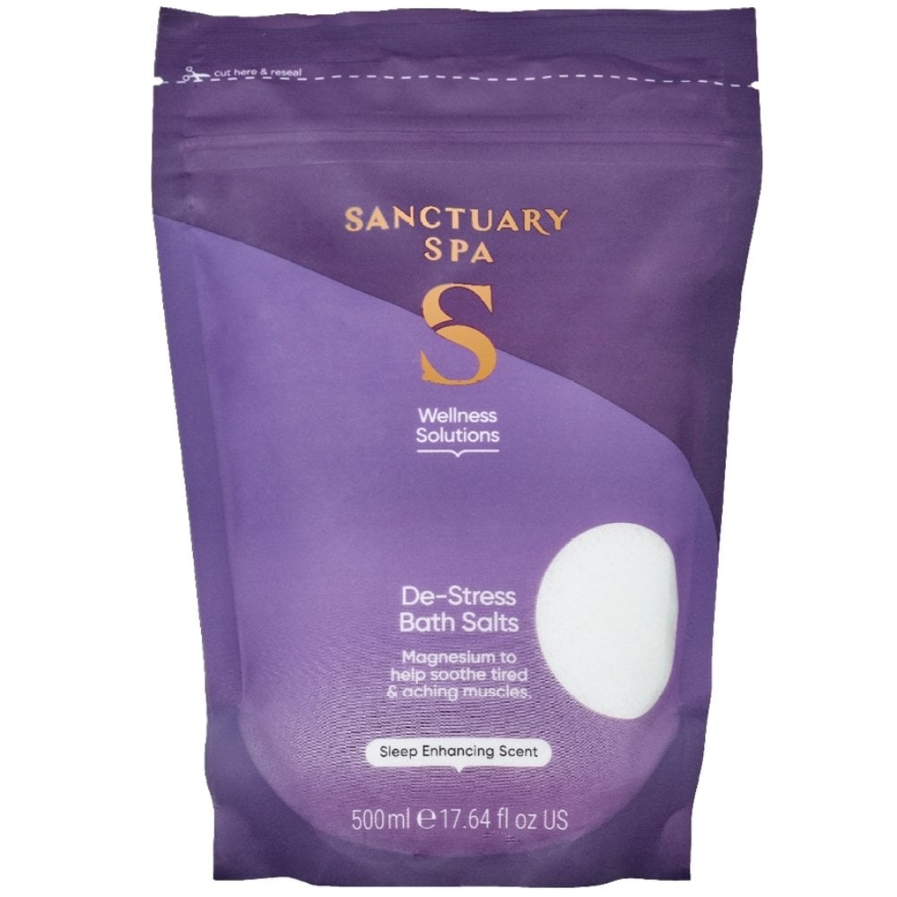 sanctuary-spa-wellness-solutions-de-stress-magnesium-bath-salts-500g-p30028-77212_image.jpg Sanctuary Spa Wellness Solutions De-Stress Magnesium Bath Salts 500g - Image 1