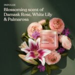 Sanctuary Spa White Lily & Damask Rose Pink Himalayan Salt Scrub 300ml - Image 2