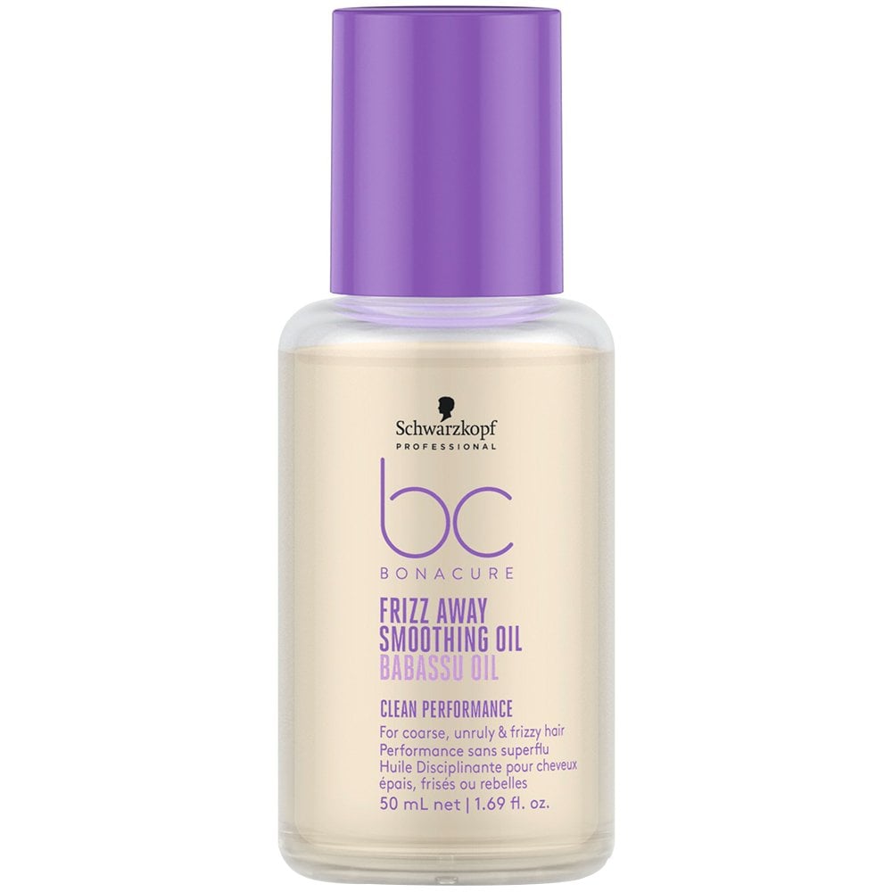 schwarzkopf-professional-bc-bonacure-clean-frizz-away-smoothing-oil-50ml-p28837-73067_image.jpg Schwarzkopf Professional BC Bonacure Clean Frizz Away Smoothing Oil 50ml - Image 1