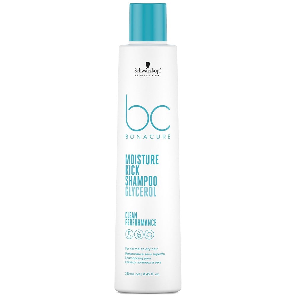 schwarzkopf-professional-bc-bonacure-clean-moisture-kick-shampoo-250ml-p5936-61123_image_e45b0b04-bd66-480b-94c0-3ca3b5e33dbd.jpg Schwarzkopf Professional BC Bonacure Clean Moisture Kick Shampoo 250ml & Conditioner 200ml Twin - Image 1