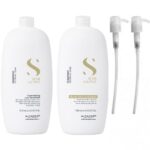Alfaparf Milano Semi Di Lino Diamond Illuminating Shampoo & Conditioner Twin 2 x 1000ml - Image 2