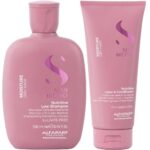 Alfaparf Milano Semi Di Lino Moisture Nutritive Shampoo 250ml & Conditioner 200ml Twin