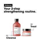 L'Oreal Professionnel Serie Expert Inforcer Strengthening Anti-Breakage Shampoo 300ml - Image 3