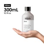 L'Oreal Professionnel Serie Expert Silver Neutralising + Brightening Shampoo 300ml - Image 2