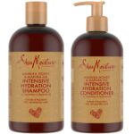 Shea Moisture Manuka Honey & Mafura Oil Intensive Hydration Shampoo & Conditioner Twin 2 x 384ml - Image 3