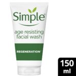 Simple Age Resisting Regeneration Facial Wash Gel 150ml - Image 3