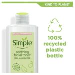 Simple Kind To Skin 100% Alcohol Free Soothing Facial Toner 200ml