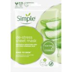 Simple Kind To Skin De-Stress Sheet Mask 21ml - Image 2