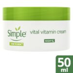 Simple Kind To Skin Vital Vitamin Night Cream 50ml - Image 4