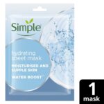 Simple Water Boost Hydrating Sheet Mask 21ml - Image 2