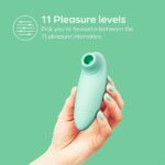 So Divine Pearl Clitoral Suction Stimulator Aqua - Image 4