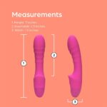 So Divine Pink Pash Ribbed Vibrator