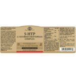 Solgar 5-HTP L-5-Hydroxytryptophan Complex 30 Vegetable Capsules - Image 3