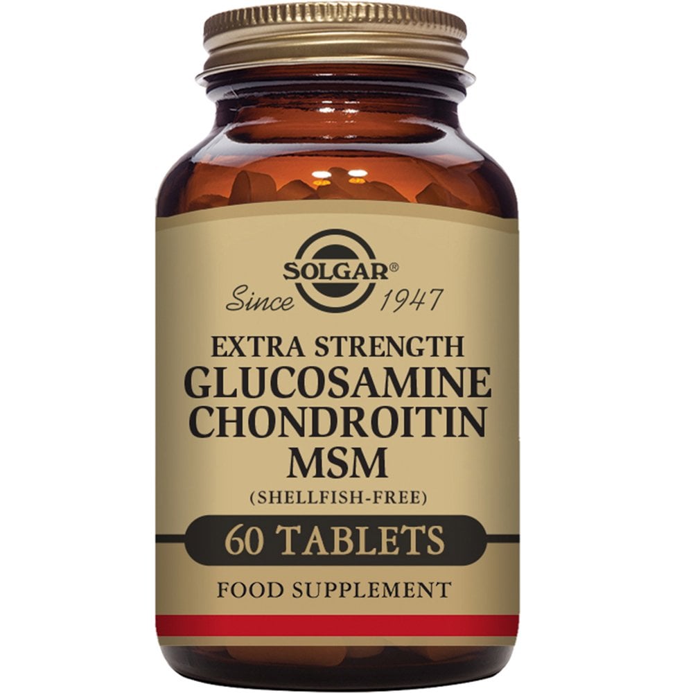solgar-extra-strength-glucosamine-chondroitin-msm-60-tablets-p16461-30389_image.jpg Solgar Extra Strength Glucosamine Chondroitin MSM 60 Tablets - Image 1