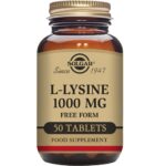 Solgar L-Lysine 1000 mg Free Form 50 Tablets - Image 2