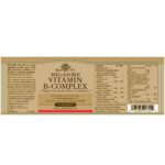Solgar Megasorb Vitamin B-Complex 50 Tablets - Image 2