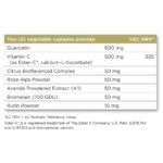 Solgar Quercetin Complex With Ester-C Plus 100 Vegetable Capsules - Image 3