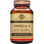 Solgar Triple Strength Omega 3 950mg EPA & DHA 50 Softgels - Image 2