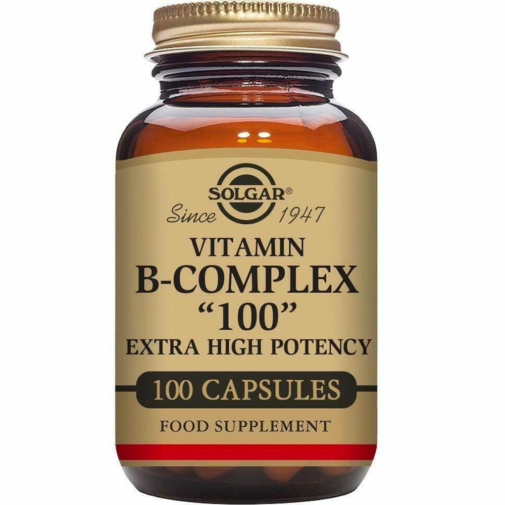 solgar-vitamin-b-complex-100-extra-high-potency-100-vegetable-capsules-p16481-30498_image.jpg Solgar Vitamin B-Complex 100 Extra High Potency 100 Vegetable Capsules - Image 1