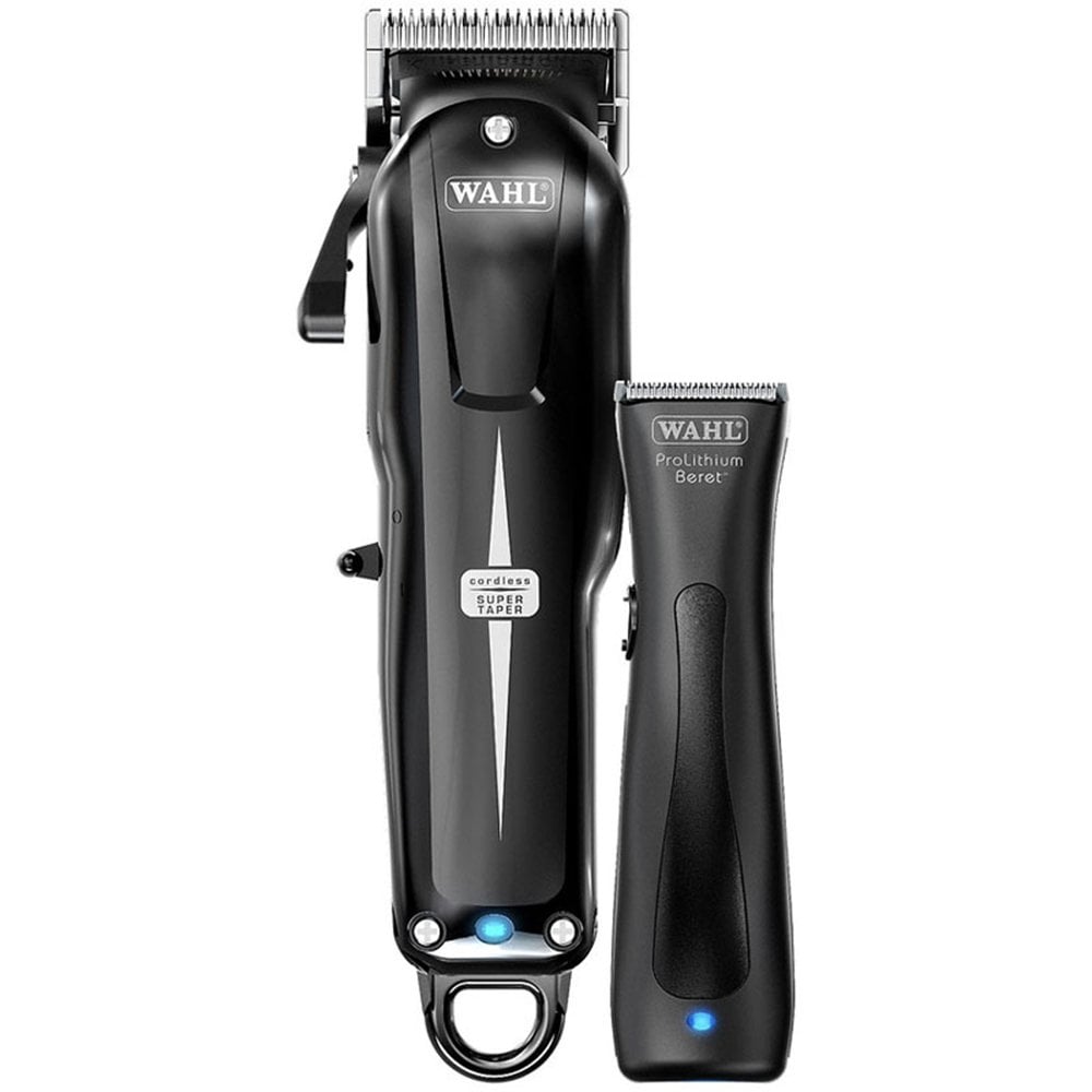 super-taper-beret-combi-kit-p27496-67332_image.jpg Wahl Professional Cordless Super Taper Hair Clipper & Beret Trimmer Pack - Image 1