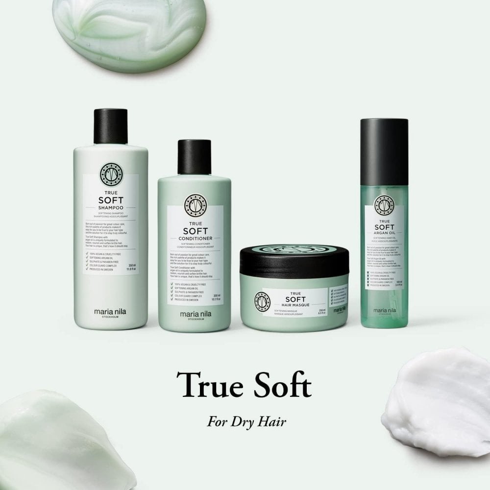 true-soft-softening-shampoo-with-argan-oil-for-dry-frizzy-hair-350ml-conditioner-300ml-twin-p33796-97676_image.jpg Maria Nila True Soft Softening Shampoo 350ml & Conditioner 300ml Twin - Image 1