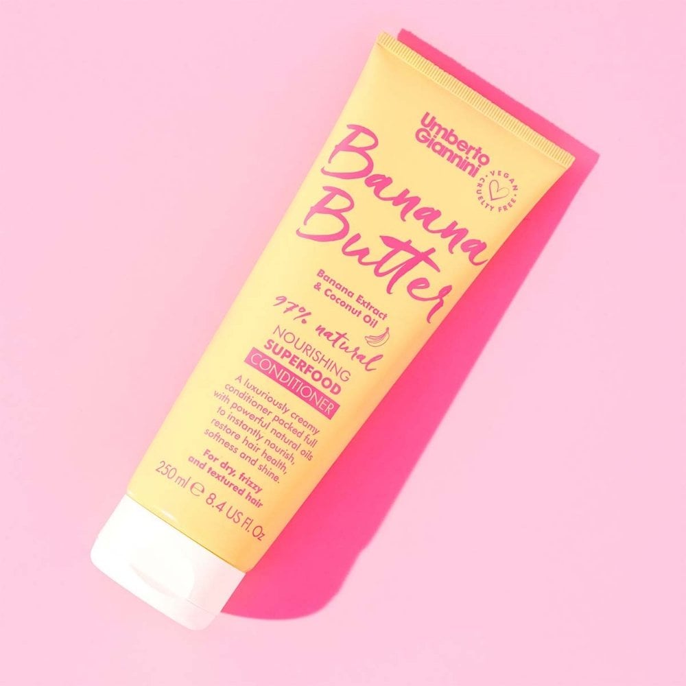 umberto-giannini-banana-butter-conditioner-for-dry-frizzy-hair-250ml-p30737-80634_image.jpg Umberto Giannini Banana Butter Conditioner 250ml - Image 1