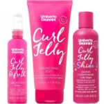 Umberto Giannini Curl Jelly Scrunching Jelly 250ml, Curl Jelly Shine 180ml & Curl Jelly Refresh 150ml Styling Trio - Image 2