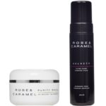 Rose & Caramel Velvety Dark Olive Mousse & Self Tan Remover Bundle 2 x 200ml
