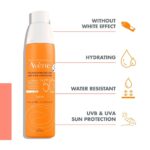 Avene Very High Protection Spray Sun Cream SPF50+ 200ml - Image 2