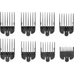 Wahl Professional Black Plastic Clipper Attachment Comb Set - Image 4