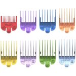 Wahl Professional Coloured Clipper Attachments 1-8 - Image 3
