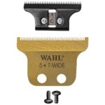 Wahl Professional Detailer Trimmer Replacement Extra Wide T-Blade Gold - Image 2
