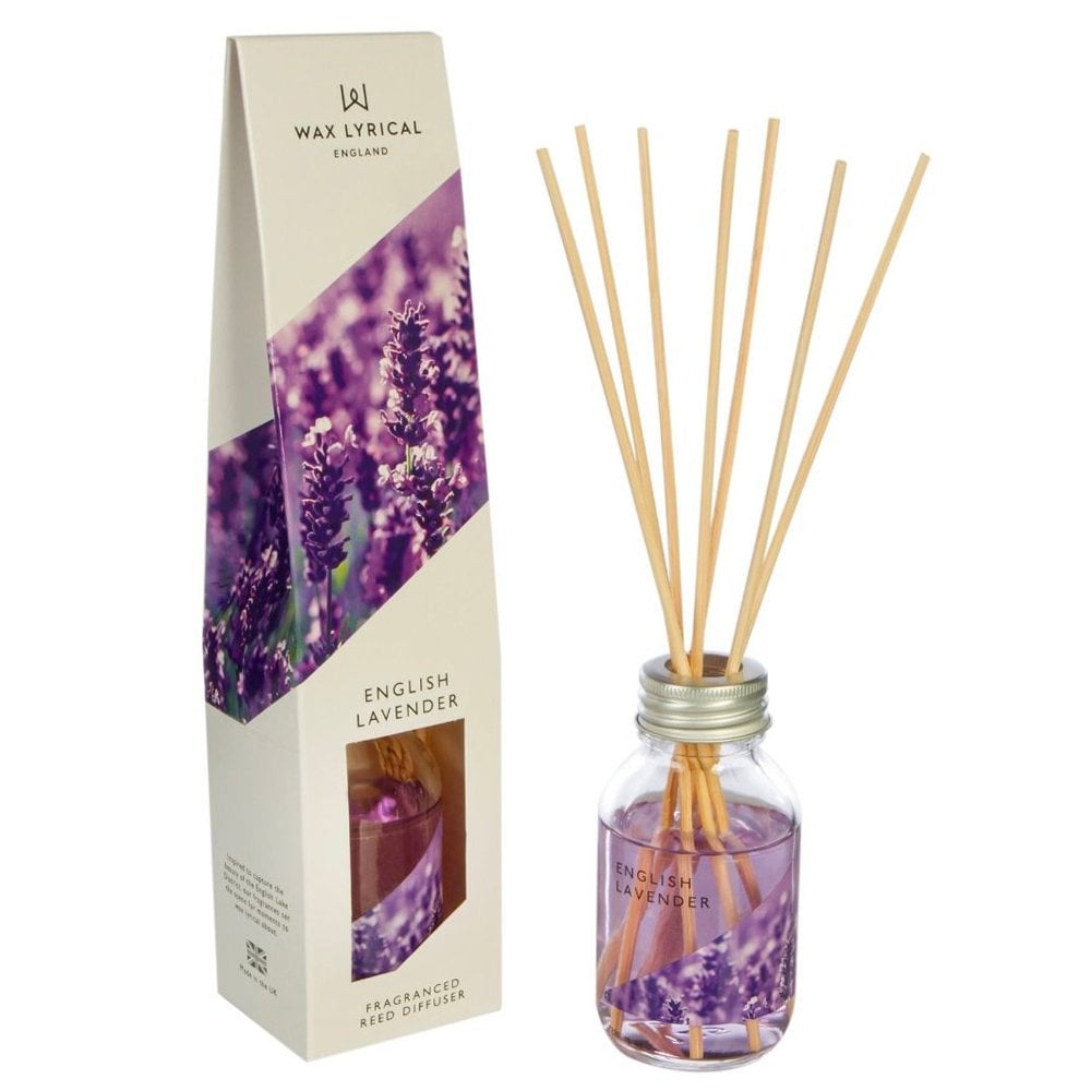 wax-lyrical-english-lavender-scented-reed-diffuser-100ml-p23633-52809_image.jpg Wax Lyrical English Lavender Scented Reed Diffuser 100ml - Image 1