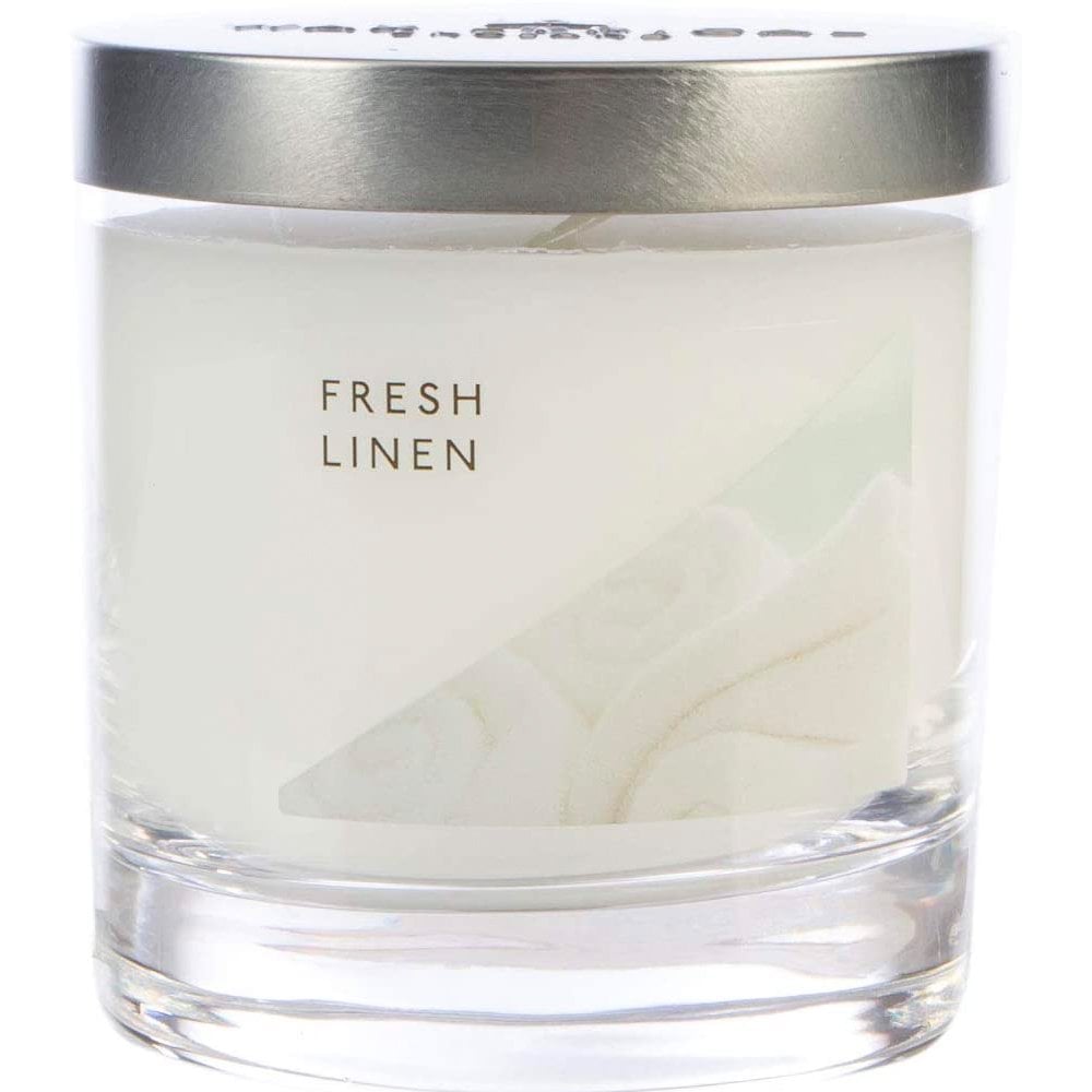 wax-lyrical-fresh-linen-medium-jar-candle-p23628-52732_image.jpg Wax Lyrical Fresh Linen Medium Jar Candle - Image 1