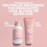 Wella Professionals Invigo Blonde Recharge Cool Blonde Colour Refreshing Conditioner 200ml - Image 8