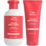 Wella Professionals Invigo Colour Brilliance Vibrant Colour Fine/Normal Hair Shampoo 300ml & Conditioner 200ml Twin - Image 8