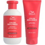 Wella Professionals Invigo Colour Brilliance Vibrant Colour Coarse Hair Shampoo 300ml & Conditioner 200ml Twin - Image 5