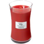 WoodWick Cinnamon Chai Large Hourglass Jar Candle - Image 2