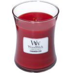 WoodWick Cinnamon Chai Medium Hourglass Jar Candle - Image 2