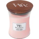 WoodWick Coastal Sunset Medium Hourglass Jar Candle - Image 3