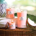 WoodWick Coastal Sunset Medium Hourglass Jar Candle - Image 2