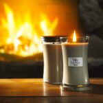 WoodWick Fireside Large Hourglass Jar Candle