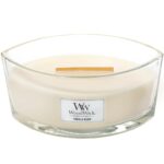 WoodWick Vanilla Bean Ellipse Jar Candle - Image 2