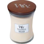 WoodWick Vanilla Bean Medium Hourglass Jar Candle - Image 2