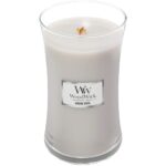 WoodWick Warm Wool Large Hourglass Jar Candle - Image 2