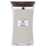 WoodWick Warm Wool Large Hourglass Jar Candle