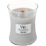 WoodWick Warm Wool Medium Hourglass Jar Candle - Image 2