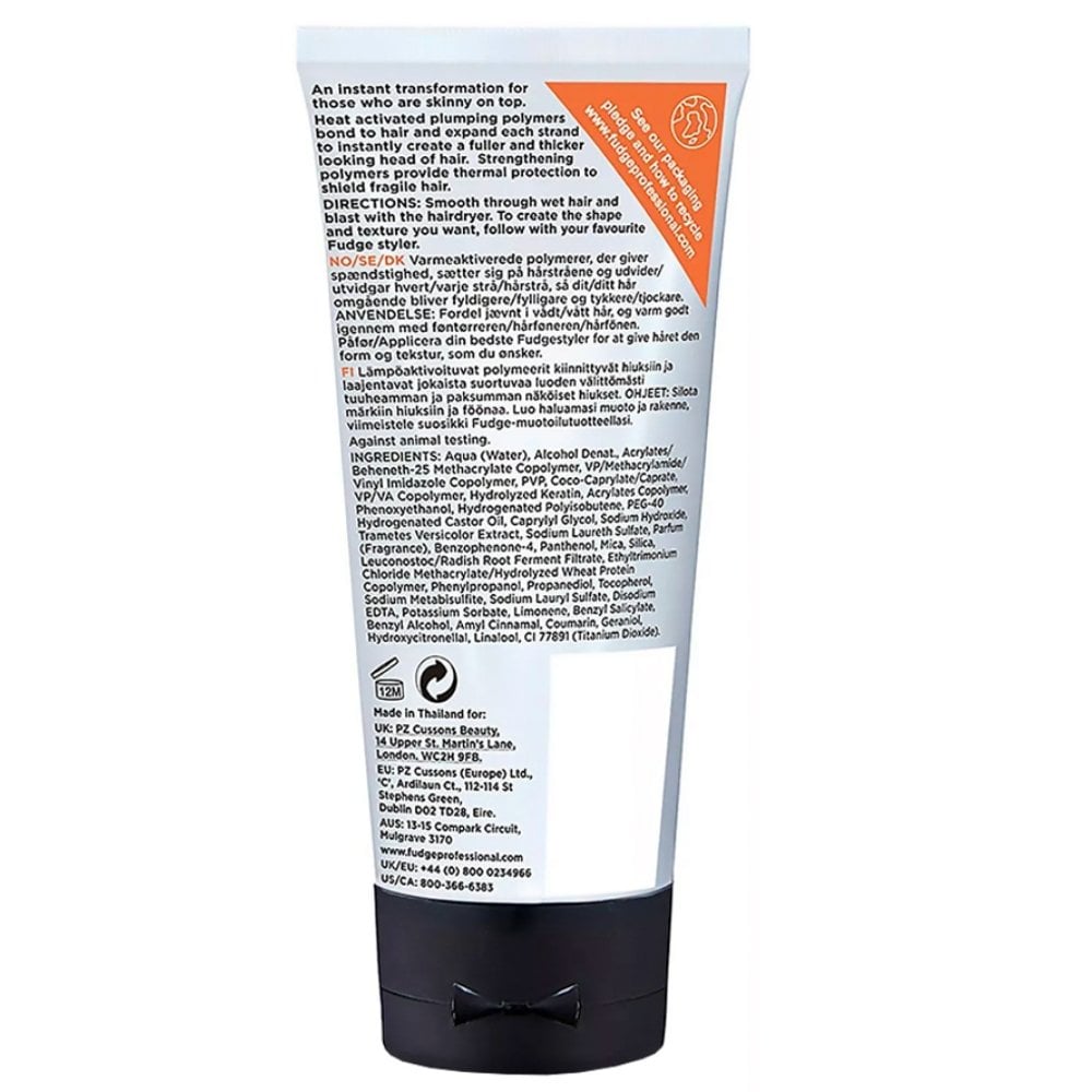 xxl-hair-thick-plump-creme-75ml-p17101-77359_image.jpg Fudge Professional XXL Hair Thick & Plump Creme 75ml - Image 1