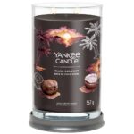 Yankee Candle Black Coconut Large Signature Tumbler Jar Candle - Image 2